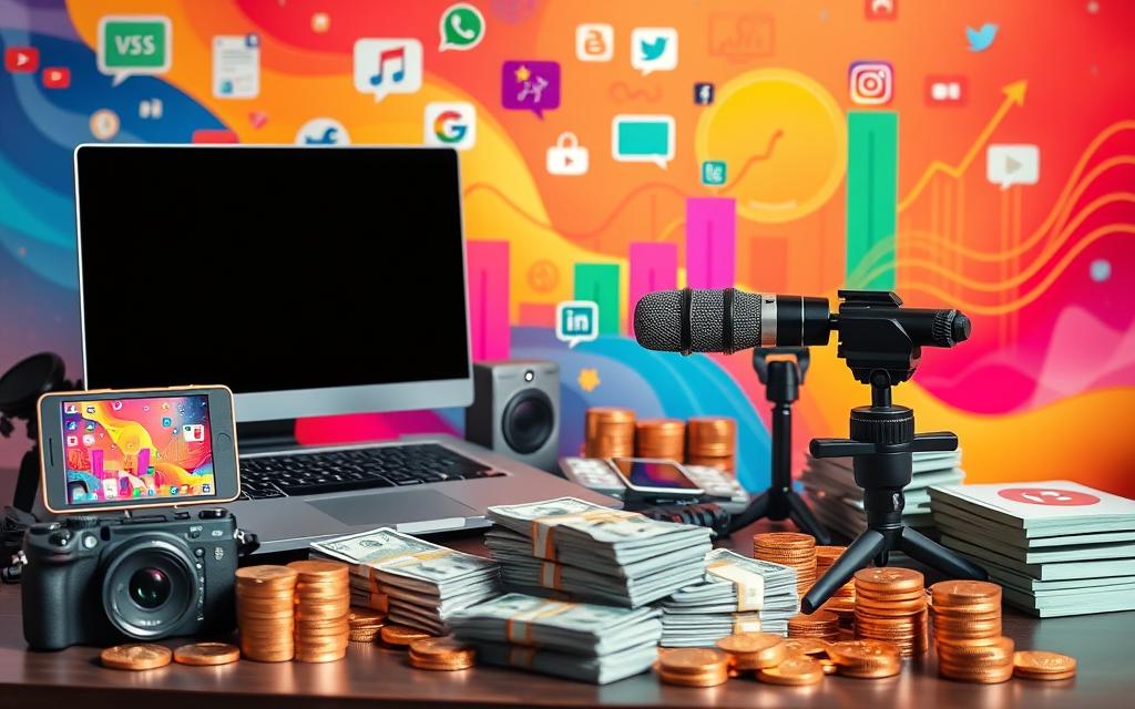 money-making content creation