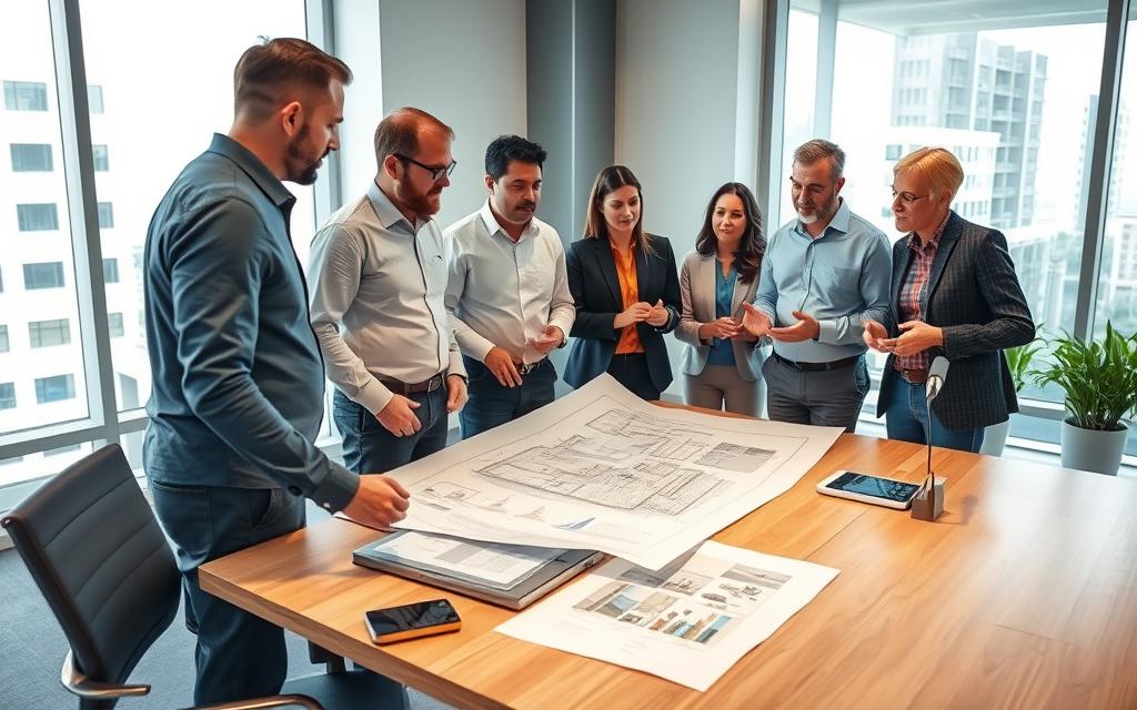 development team architects engineers contractors